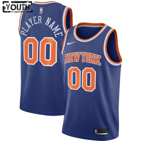 Maillot Basket New York Knicks Personnalisé 2020-21 Nike Icon Edition Swingman - Enfant